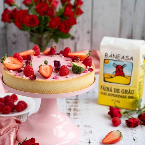 Tarta cu capsune si zmeura30